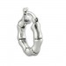 Silberdream SilberDream Creole Bambus Small 925er Sterling Silber Damen Ohrring SDO67191