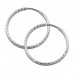 Silberdream SilberDream Creole Beauty 40mm Ohrring 925 Silber SDO0954