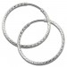 Silberdream SilberDream Creole Beauty 50mm Ohrring 925 Silber SDO0955