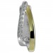Silberdream SilberDream Creole Bicolor Double 925 Sterling Silber Damen Ohrringe SDO4436T