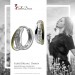 Silberdream SilberDream Creole Bicolor Dream 925 Sterling Silber Damen Ohrringe SDO4435T