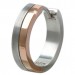 Silberdream SilberDream Creole Bicolor Rose Silber 1,8cm 925 Sterling Silber Damen SDO4429E