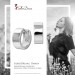 Silberdream SilberDream Creole Big Glanz 1,5cm 925er Sterling Silber Damen Ohrringe SDO4422J
