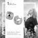 Silberdream SilberDream Creole Big Glanz 925 Sterling Silber Ohrring SDO303