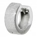 Silberdream SilberDream Creole Brushed 1,1cm 925er Sterling Silber Damen Ohrringe SDO4421J