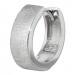 Silberdream SilberDream Creole Brushed 1,5cm 925er Sterling Silber Damen Ohrringe SDO4420J