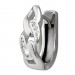 Silberdream SilberDream Creole Chain Zirkonia 925 Sterling Silber Damen Ohrringe SDO4458W