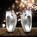Silberdream SilberDream Creole Doppel-Welle Zirkonia Weiß 925 Sterling Silber Damen SDO4322W