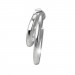Silberdream SilberDream Creole Double 925 Sterling Silber Damen Ohrringe SDO4453J