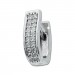 Silberdream SilberDream Creole Double Zirkonia Weiß 925 Sterling Silber Damen SDO4408W