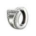 Silberdream SilberDream Creole Dreieck Zirkonia Weiß 925 Sterling Silber Damen SDO4333W