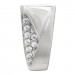 Silberdream SilberDream Creole Dreiecke Zirkonia Weiß 925 Sterling Silber Damen SDO4355W