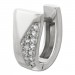 Silberdream SilberDream Creole Dreiecke Zirkonia Weiß 925 Sterling Silber Damen SDO4355W