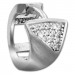 Silberdream SilberDream Creole Elegance Zirkonia Weiß 925 Sterling Silber Damen SDO4307W