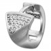 Silberdream SilberDream Creole Elegance Zirkonia Weiß 925 Sterling Silber Damen SDO4307W