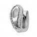 Silberdream SilberDream Creole Elegance Zirkonia Weiß 925 Sterling Silber Damen SDO4357W