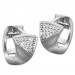 Silberdream SilberDream Creole Elegance Zirkonia weiß 925 Sterling Silber Damen SDO4307W