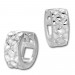 Silberdream SilberDream Creole Fancy Zirkonia weiß 925 Sterling Silber Damen SDO4265W