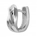 Silberdream SilberDream Creole Fantasie Zirkonia Weiß 925 Sterling Silber Damen SDO4359W