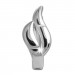 Silberdream SilberDream Creole Flame 925 Sterling Silber Damen Ohrringe SDO4457J