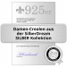 Silberdream SilberDream Creole Gedreht 80mm Ohrring 925 Silber SDO87128