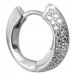 Silberdream SilberDream Creole Glamour 2cm 925 Sterling Silber Damen Ohrringe SDO4438W
