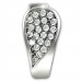 Silberdream SilberDream Creole Glamour Zirkonia Weiß 925 Sterling Silber Damen SDO4327W