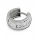 Silberdream SilberDream Creole Glanz Zirkonia Weiß 925 Sterling Silber Ohrring SDO349S