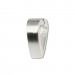 Silberdream SilberDream Creole Herz Matt 925 Sterling Silber Ohrring SDO304