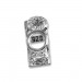 Silberdream SilberDream Creole Kreise Zirkonia Weiß 925 Sterling Silber Damen SDO4328W