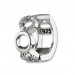 Silberdream SilberDream Creole Kreise Zirkonia Weiß 925 Sterling Silber Damen SDO4328W