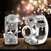 Silberdream SilberDream Creole Kreise Zirkonia Weiß 925 Sterling Silber Damen SDO4328W