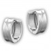 Silberdream SilberDream Creole Line 15mm 925 Sterling Silber Ohrring SDO4301J