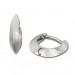 Silberdream SilberDream Creole Matt 14mm 925 Sterling Silber Ohrring SDO335M4