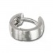 Silberdream SilberDream Creole Matt Klein 12mm 925 Sterling Silber Ohrring SDO333M2