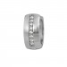 Silberdream SilberDream Creole Matt Zirkonia Weiß 925 Sterling Silber Ohrring SDO349M