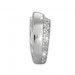 Silberdream SilberDream Creole Mit 8 Weißen Zirkonia 925er Silber Damen SDO397W