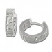 Silberdream SilberDream Creole Muster Antik 925 Sterling Silber Ohrring SDO3315