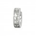 Silberdream SilberDream Creole Muster Blume 925 Sterling Silber Ohrring SDO3415