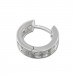 Silberdream SilberDream Creole Muster Blume 925 Sterling Silber Ohrring SDO3415