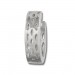 Silberdream SilberDream Creole Muster Dots 925 Sterling Silber Ohrring SDO3375