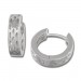 Silberdream SilberDream Creole Muster Dots 925 Sterling Silber Ohrring SDO3375