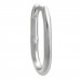 Silberdream SilberDream Creole Oval 925 Sterling Silber Damen Ohrringe SDO4454J
