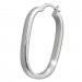 Silberdream SilberDream Creole Oval Big 925 Sterling Silber Damen Ohrringe SDO4463J