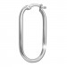 Silberdream SilberDream Creole Oval Small 925 Sterling Silber Damen Ohrringe SDO4464J