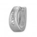 Silberdream SilberDream Creole Oval Zirkonia Weiß 925er Silber Damen SDO399W