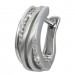Silberdream SilberDream Creole Quinto Zirkonia Weiß 925 Sterling Silber Damen SDO4415W