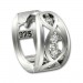 Silberdream SilberDream Creole Ranke Zirkonia Weiß 925 Sterling Silber Damen SDO4329W