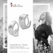 Silberdream SilberDream Creole Return 16mm 925 Sterling Silber Ohrring SDO4278J
