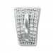 Silberdream SilberDream Creole Shine Zirkonia Weiß 925 Sterling Silber Damen SDO4364W